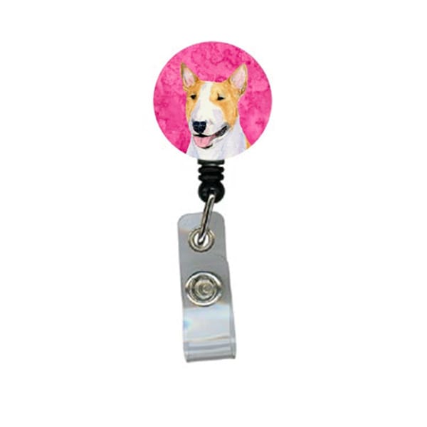 Teachers Aid Bull Terrier Retractable Badge Reel Or Id Holder With Clip TE728649 - main